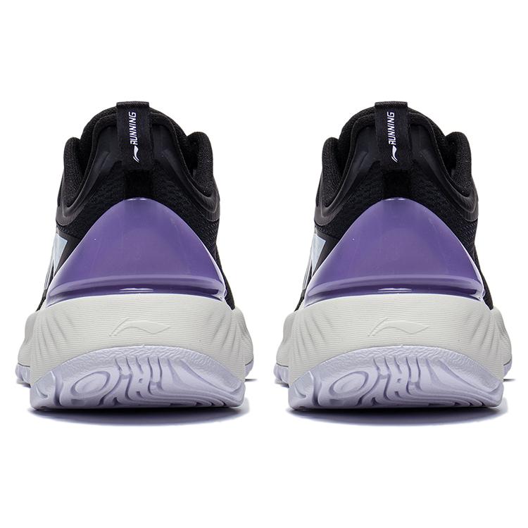 New LiNing YueYing Element Anti Slip Wear Resistant Low Top Running Shoes Women's Black ARHT006-10