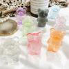 Color Bear Airbag Bracket Cartoon Epoxy Cute Creative Lazy Desktop Bracket Simple Solid Color Portable Ring