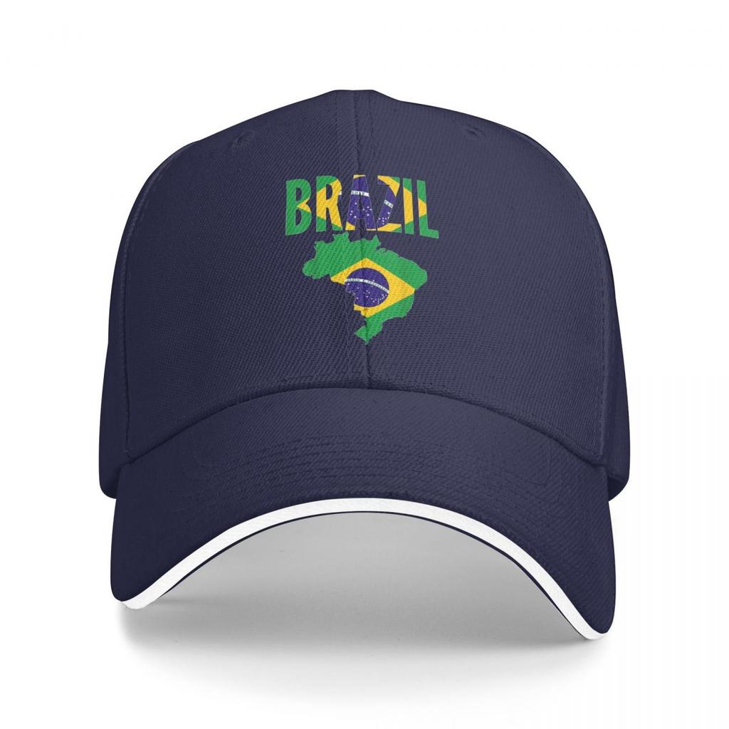 Brazil Soccer Team Football Brazilian Flag Baseball Caps Snapback Baseball Hats Breathable Casual Casquette for Men And Women