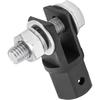 DXNQ Scissor Jack Adapter, Effortless Scissor Jack Adapter Drill Adapter for 1/2 Inch Drive Impact Drills or 13/16 Inch Lug Wrench, Power Drill