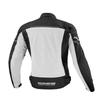 Motorcycle Jacket Protective Half Mesh Jacket Silver Black M [KOMINE] JK-1463 07-1463 Men's