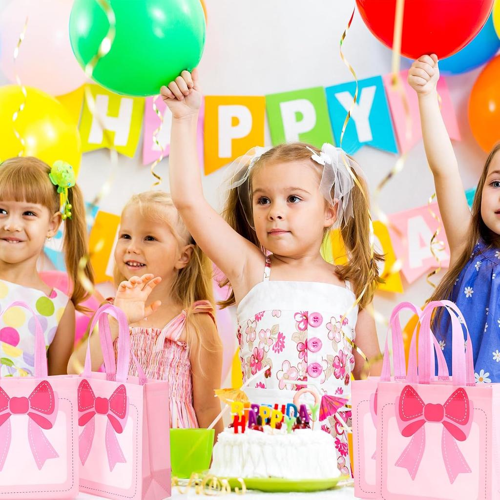 1-20PCS Cartoon Dopamine Handbag for Children High-End Non-Woven Fabric Party Gift Bag for Birthdays and Souvenirs