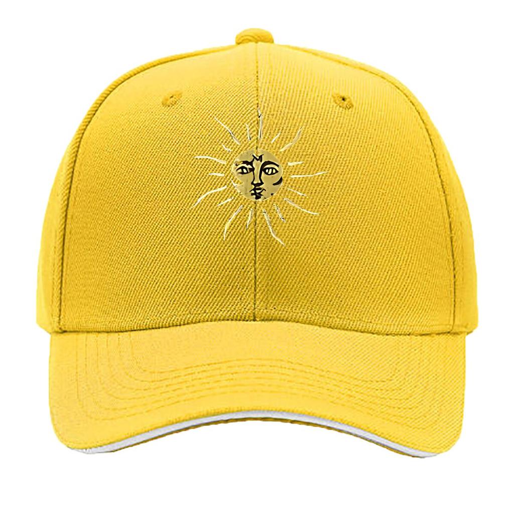 Artistic Metal Sun Wall Decor Hip Hop Hat Fashion Outdoor Sports Sandwich Baseball Cap