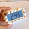 Mini Capybara Alarm Clock Cartoon Desktop Clock Cute LED Digital Clock  Student Dormitory
