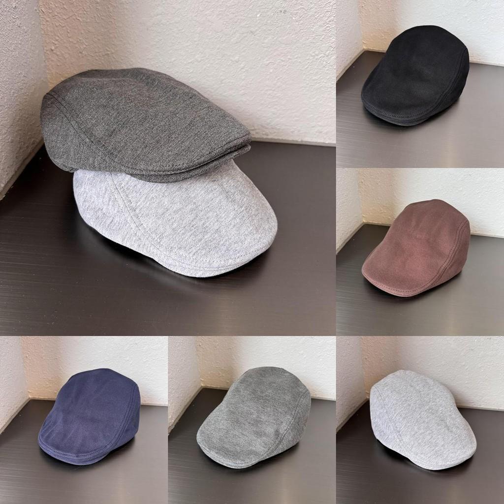 Retro Solid Color Urban Baseball Cap Short Brim Breathable Cotton Wear Casual