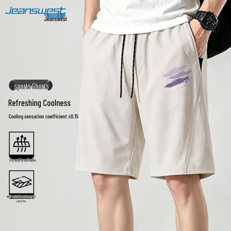 

Jeanswest Men s Summer Breathable Casual Shorts L