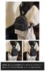 Unisex Nylon Backpack Double Zippered Main Compartment Can be as a Chest Crossbody Shoulder or Tote Bag Suitable for and Travel [Cenvins] 3-Way - -