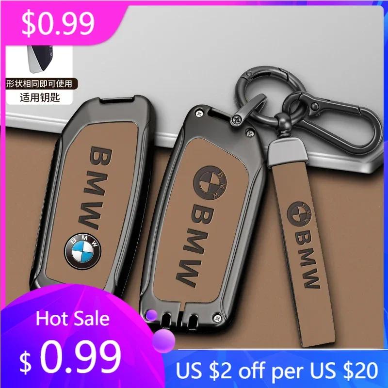 2025 Zinc alloy Car Remote Key Case Cover Bag Protector For BMW 5 6 7 Series G30 G32 G60 G11 G70 G05 G18 G65 G07 G67 X5 X7 K