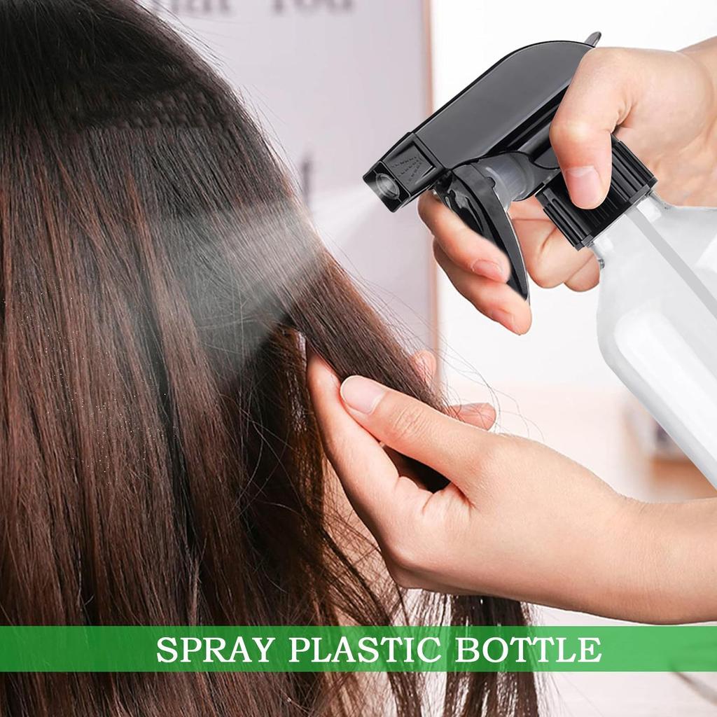 Empty Plastic Spray Bottles 300ml Large Capacity Spray Bottle Sprayer Adjustable Household Sprayer Water Mister Cleaning Tool