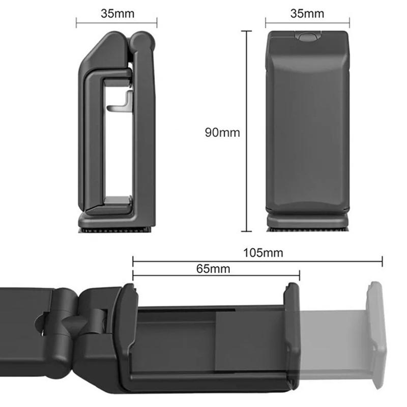 Multifunktionaler Faltbarer Und Tragbarer Lazy Handyhalter 360 Grad Drehbarer Handyklemme Für Hochgeschwindigkeitszug, Flugzeug, Schreibtisch