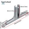 Adjustable Room Divider Screen Holder Movable Wheels Heavy Duty Privacy Screen Stand Divider Aluminum Alloy Mobile