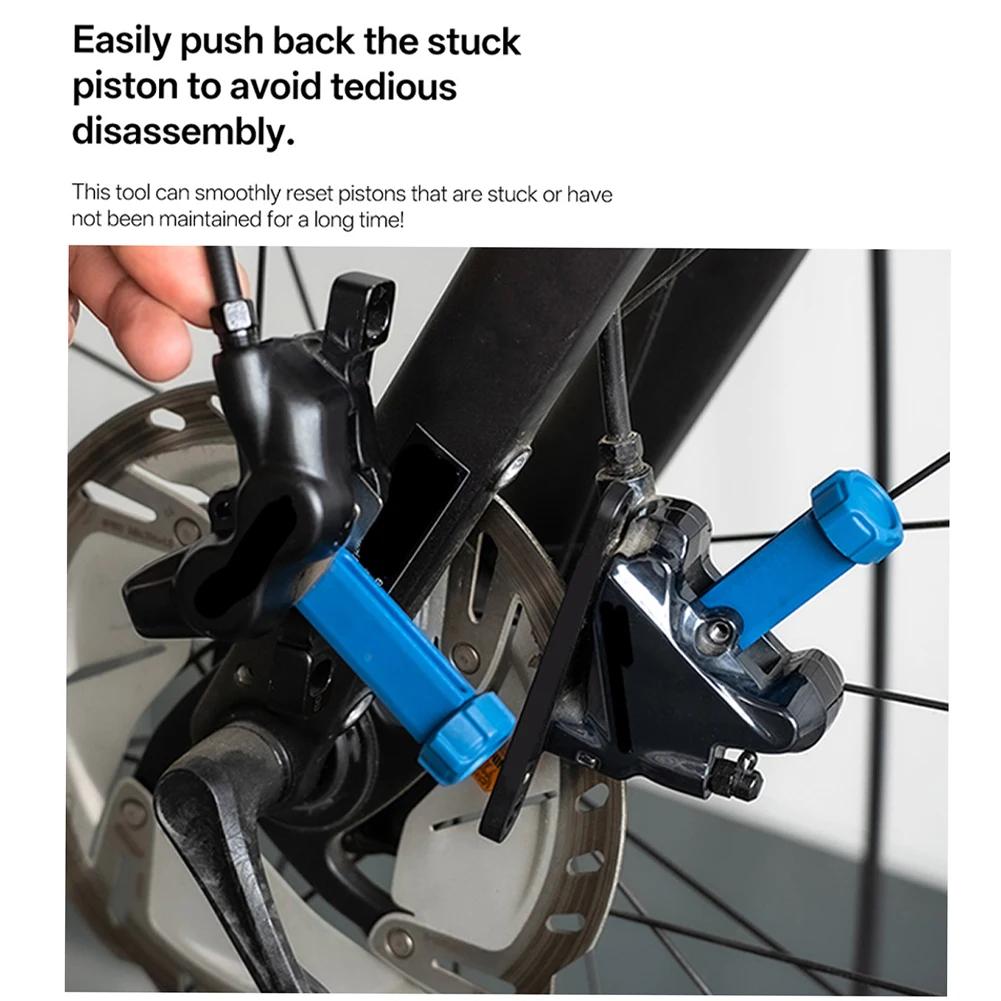 Bicycle Brake Piston Press Tool Wear-Resistant Bike Hydraulic Disc Caliper Piston Insert Tool for Brake Caliper Adjustment