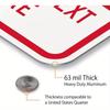 1pc 12"x18" SmartSign Custom Reserved Parking Sign | USA-Made 63 Mil Laminated Rustproof Aluminum | Add Logo/Text, Reflective Op