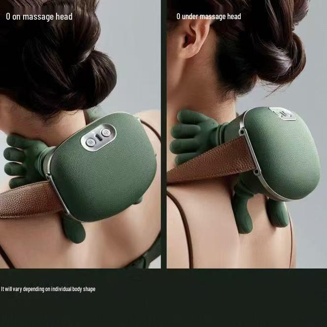 Multifunctional Cervical Massager Shawl: Hot Compress, Kneading, Electric Neck & Shoulder Relief