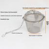 Stainless Steel Seasoning & Tea Infuser Balls (3-Pack, Large)
