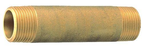 

SANEI Gunmetal Long Nipple, Nominal 25mm, Length 100mm, T2050L-25X100