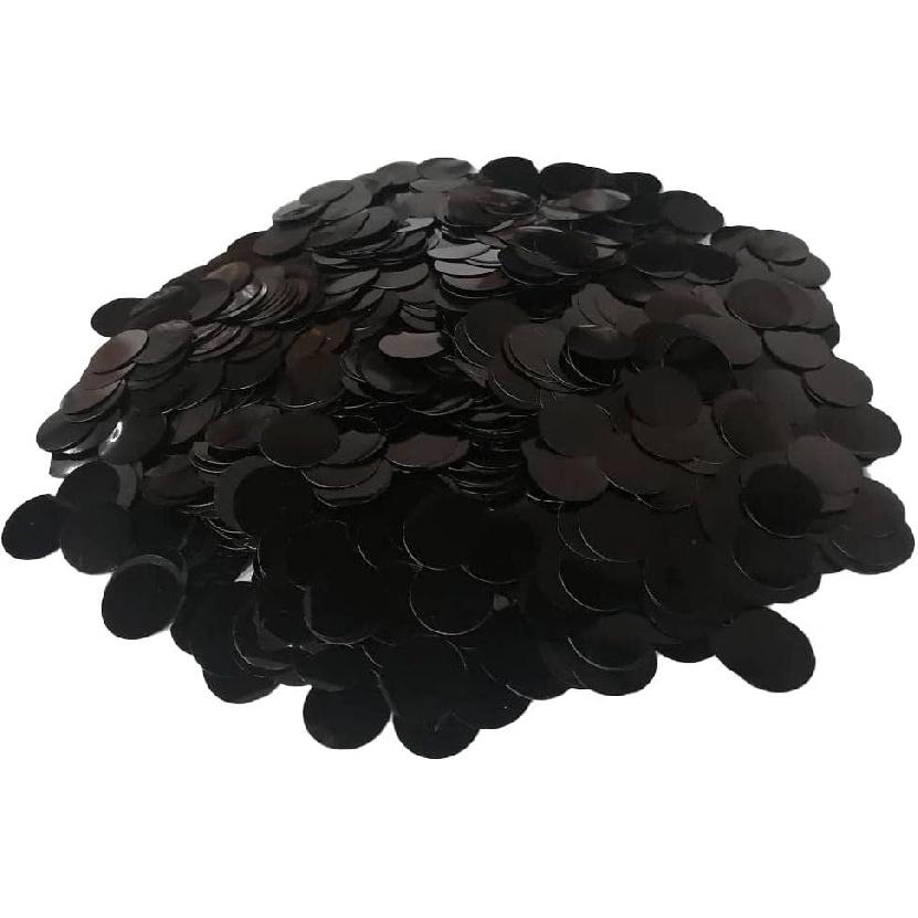 ZOOYOO Blue Foil Confetti, Round Foil Glitter Table Confetti Dots, Sparkling for Wedding Birthday Party Decoration (1.76 OZ, 1.5 cm)