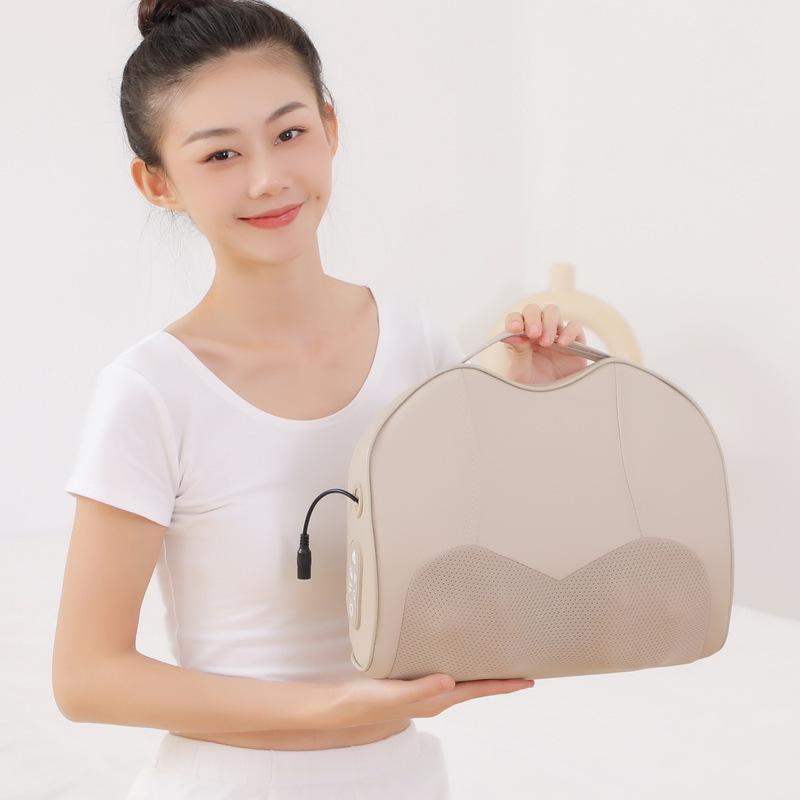 Vollkörper-Heizkissen mit Massagefunktion für Nacken, Wirbelsäule, Taille und Rücken