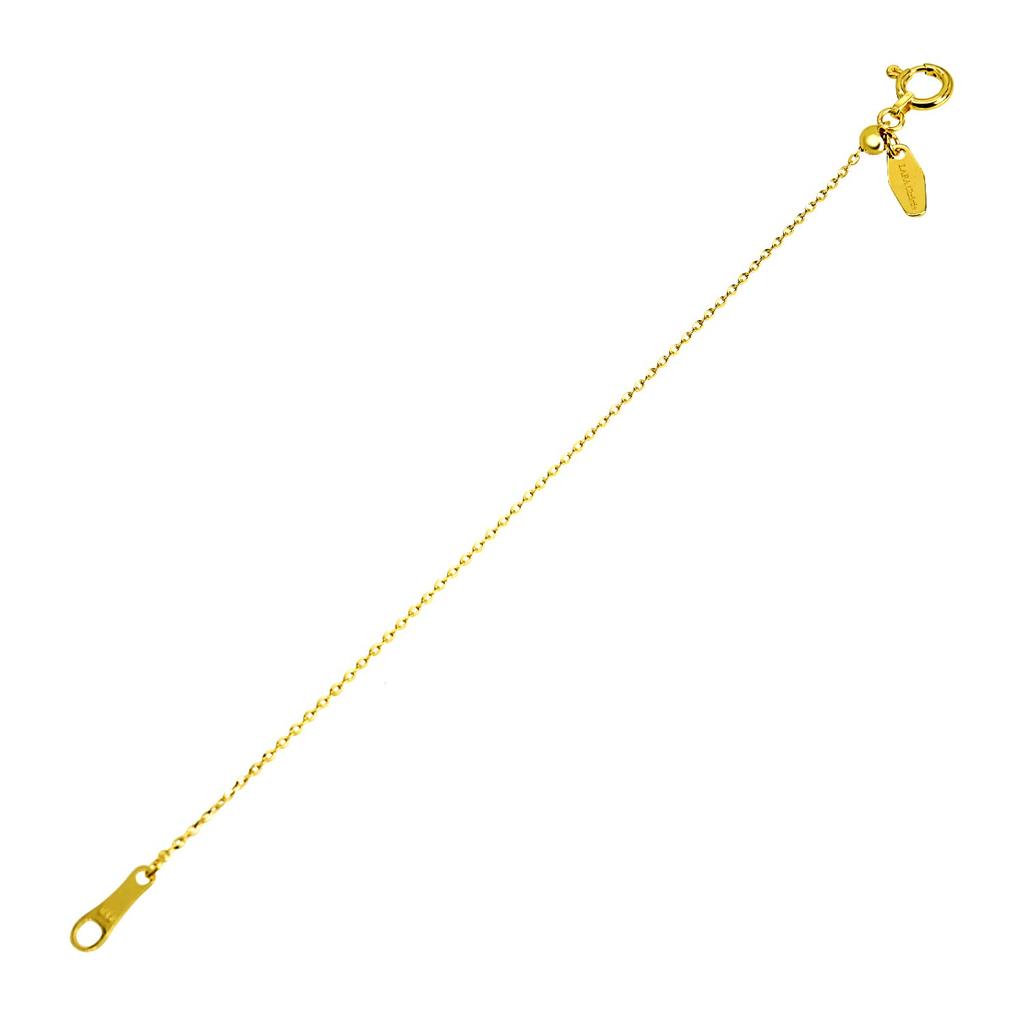 Lala Christie Adjustable 18K Chain, Azuki, Gold, la97-0001-ayg