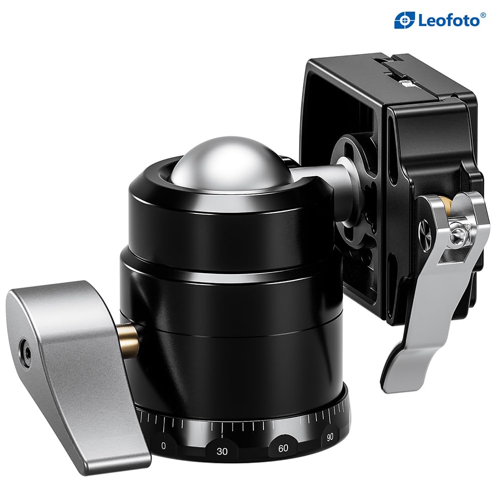 Leofoto Ball produced by Masami Cold Weather Specification Allows for free use of and vertical compositions Comfortable operation with either hand Low