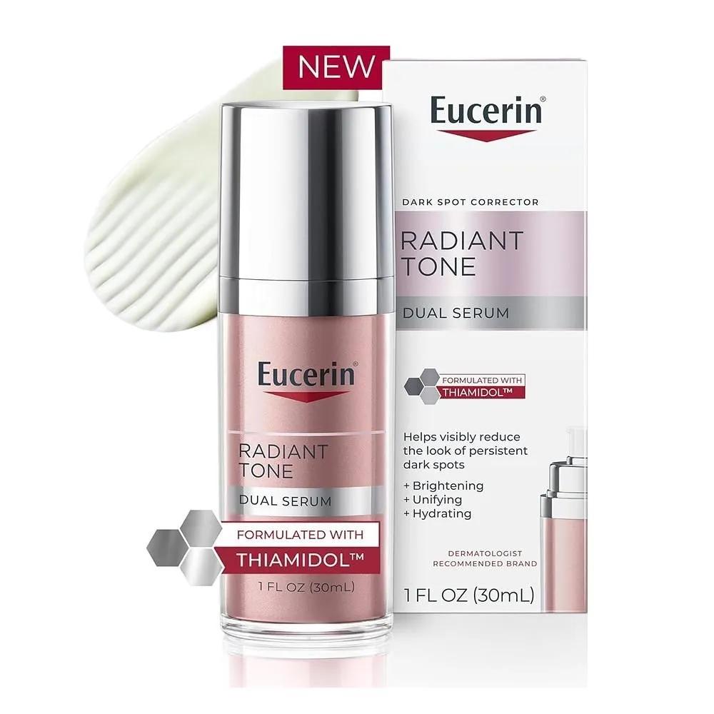 Eucerin Двойная сыворотка 30 мл 1 Упаковка Сияющий тон Eucerin Сыворотка двойного действия для сияющего тона Корректор темных пятен, Темный