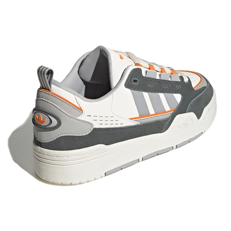 Adidas Originals Adi2000 Leather Retro Slip-Resistant Shock Absorbing Low-Top Skate Shoes Unisex Sneakers White Gray GX2164