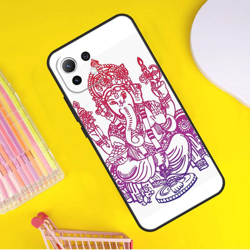 Ganesh Elephant God Cover For Xiaomi 14 13 Ultra 11T 12T 13T 14T Pro POCO X7 Pro X3 X5 F3 F5 F6 M6 X6 Pro Case