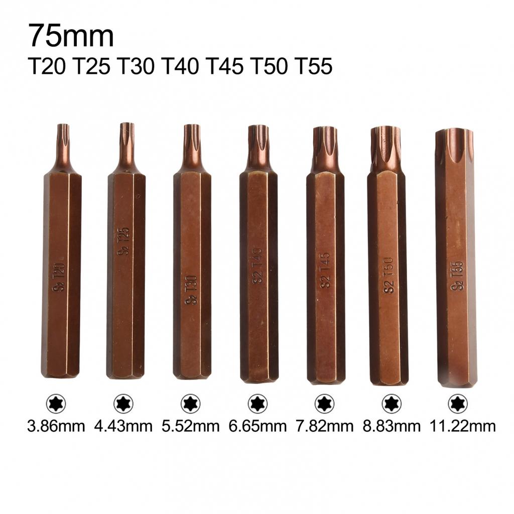Screwdriver Bits Bit 10mm Hex Shank High Precision