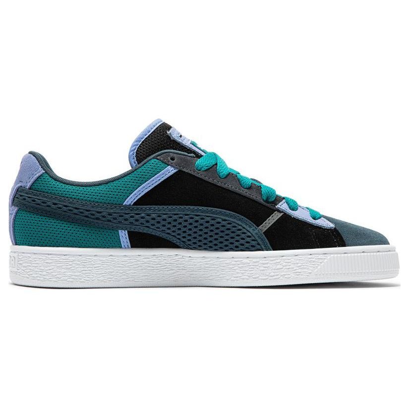 Puma Sac à dos Série Daim Baskets Basses Baskets Unisexe Bleu Noir 390426-02