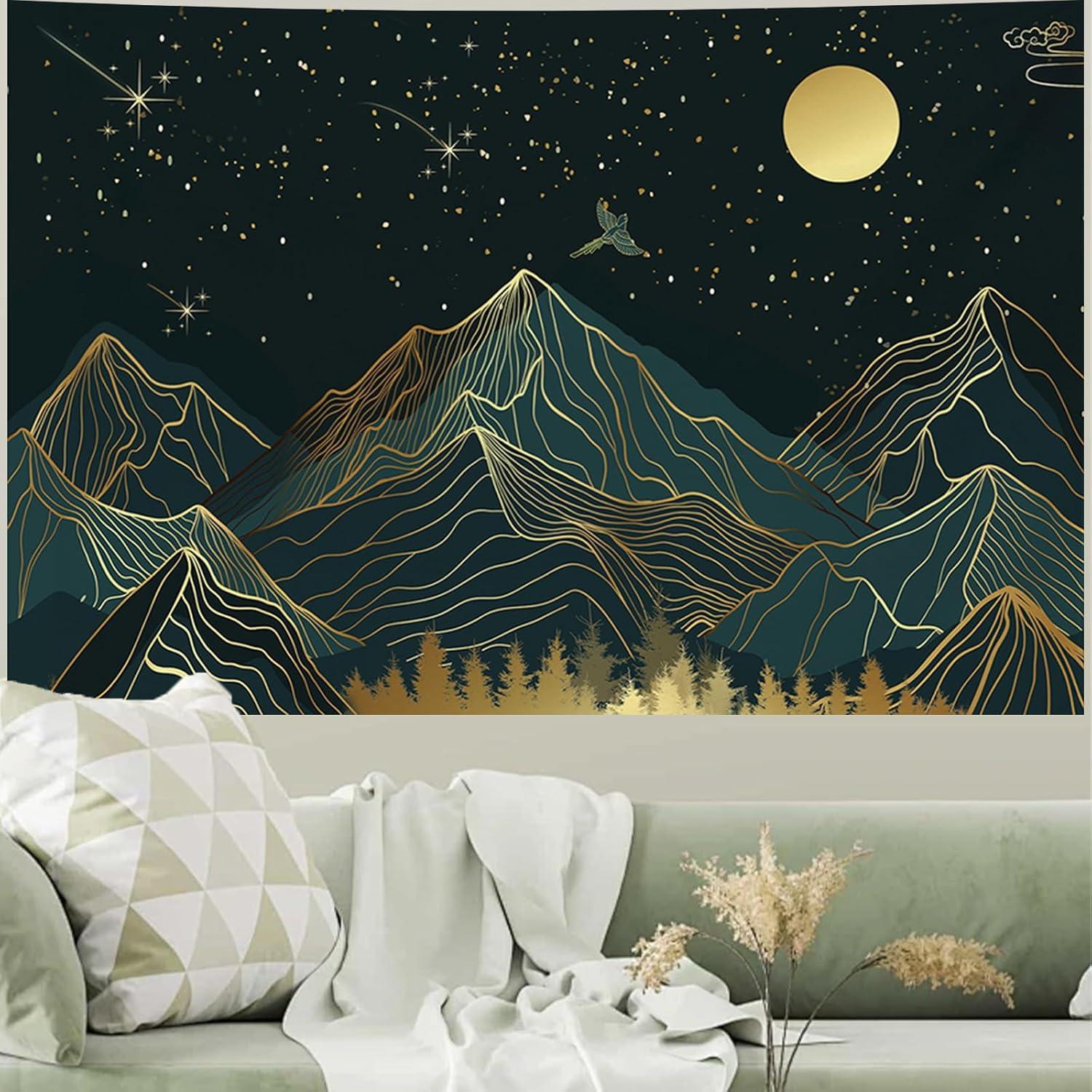 Mountain Wall Tapestry 75x100