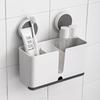 Bathroom Rack Faucet Storage Toothbrush Holder Toothbrush Shaver Organizer Hanging Toothbrush Toothpaste