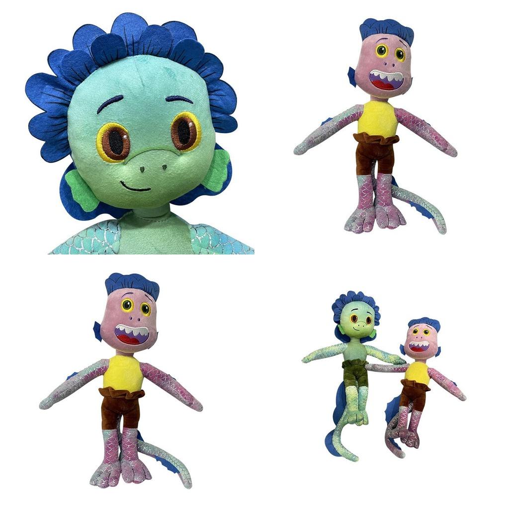 Adorable Pixar Luca Alberto Plush Toy 40cm Soft Stuffed Doll For Kids And Children