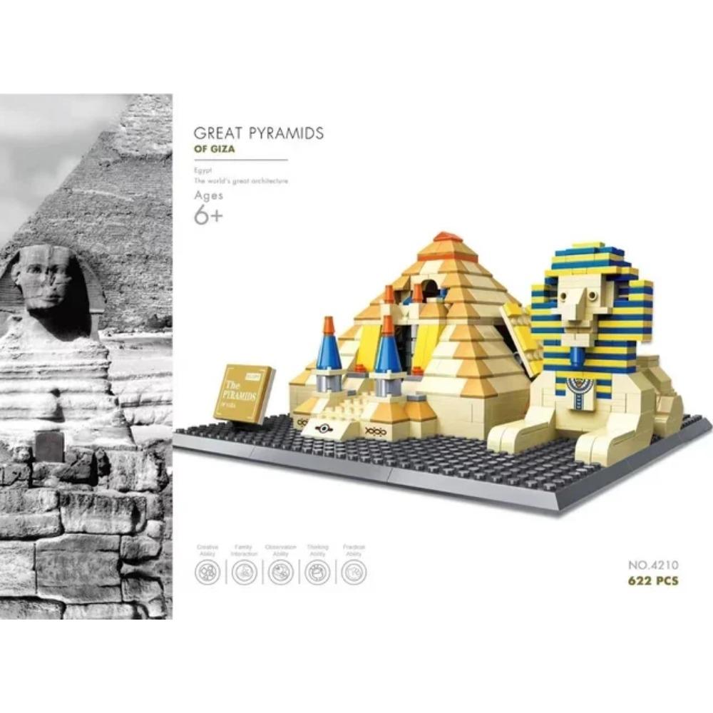 MOC World Famous Architecture Edifice Opera House Building Blocks Villa Savoye Bridge Tower Toy Children Birthday Christmas Gift