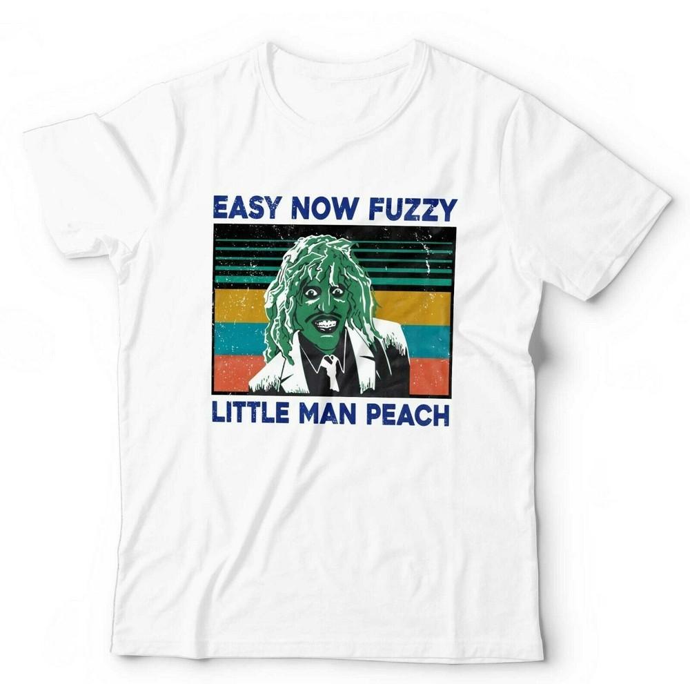 Mighty Boosh Tshirt Easy Now Fuzzy Little Unisex Peach Unisex Noel Fielding Funny