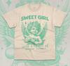 Sweet Girls With Anger Issues T- Shirt Funny Meme Cute Graphic Unisex  Shirt