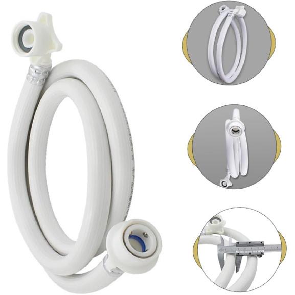 Gatuida Automatic Washer Water Supply Long Washer Drain Hose 6-point Interface Water Inlet Hose