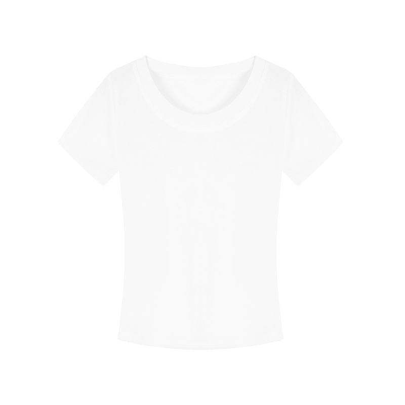 

Seaside Vacation Style Suit Women s All-Match White Short-Sleeved T-shirt Summer Retro Red Small Floral Skirt Two-piece Set White T-Shirt M