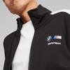 Puma Bmw Series Mms Color Block Design Ležérní Stojáček Dlouhý Rukáv Retro Sportovní Bunda Pánská Bunda Černá 624137-01