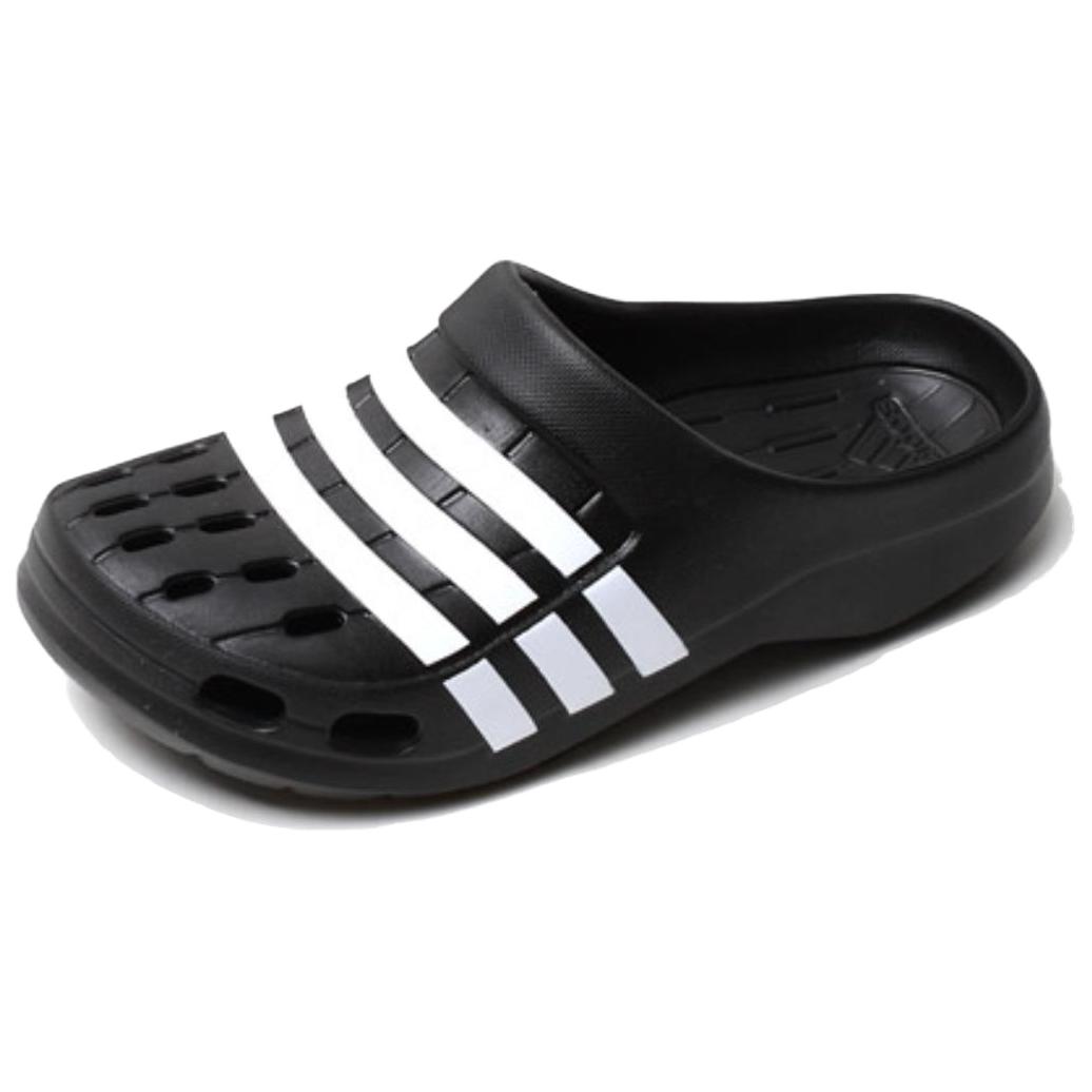 

Adidas Durmo Clog Comfortable Versatile Anti-Wear Non-Slip Closed-Toe Slippers Unisex Footwear Black G62033 40⅔