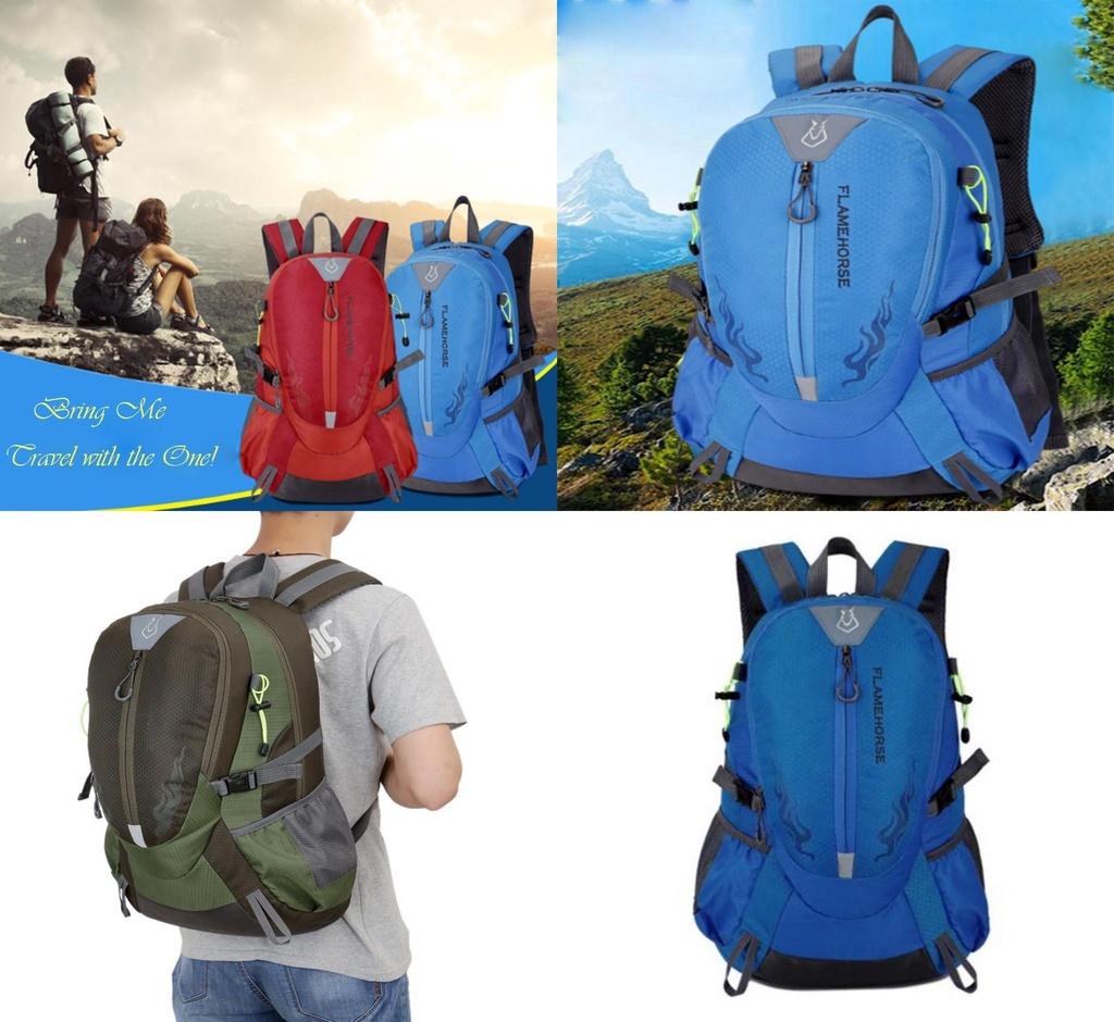 Adventure-ready 40l Climbing Backpack For Men And Women