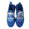Used 9896 NIMA KNIT Low Tops 021285 7896 New Logo 6 Shark Sole 9.6" Gancini Fabric Blue Men's from Japan AUTHENTIC