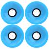 4PCS Set Skateboard High Elastic Colorful PU Wheel Accessory for Most SkateboardsBlue