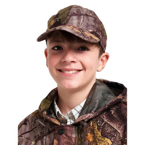 Jack Pyke Childrens/Kids Oak Leaf Stealth Breathtex Baseball Cap