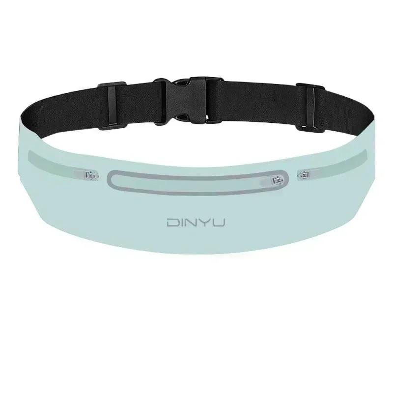 Спортивная поясная сумка, поясная сумка, кошелек, регулируемая женская сумка для бега, поясная портативная сумка для тренажерного зала зелёный