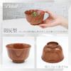 Stylish wooden bowl, suitable for soup or rice, suitable for children, 11cm wooden tableware (Yamato style)