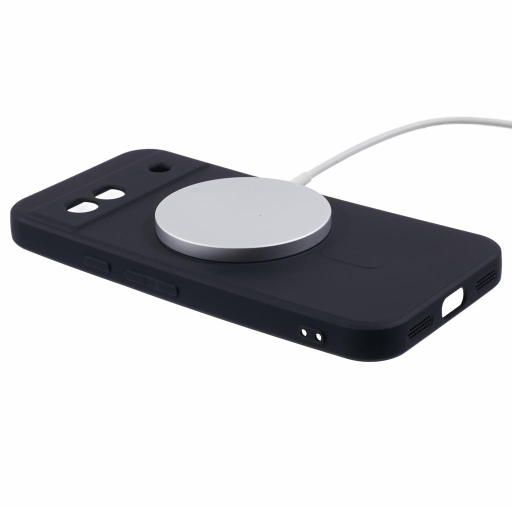 Für Google Pixel 8a Hülle Stoßfeste TPU Handyhülle Kompatibel mit MagSafe