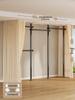 Floor-Standing Clothes Rack: Bedroom Hanger, Retractable Drying Rod, Coat & Hat Rack.