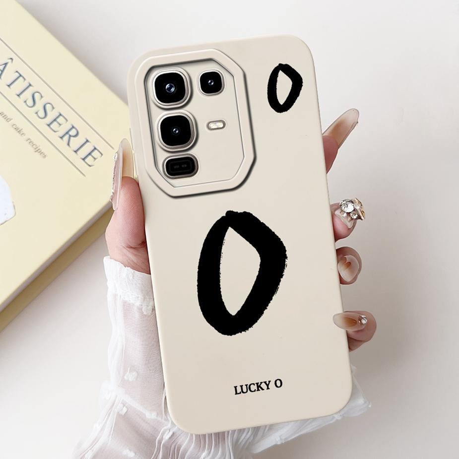 For Infinix Note 50 4G Case X6858 Cute Lucky Letters Cover Soft TPU Phone Case For Infinix Note 50 Pro Plus 50X 5G Note50 Fundas