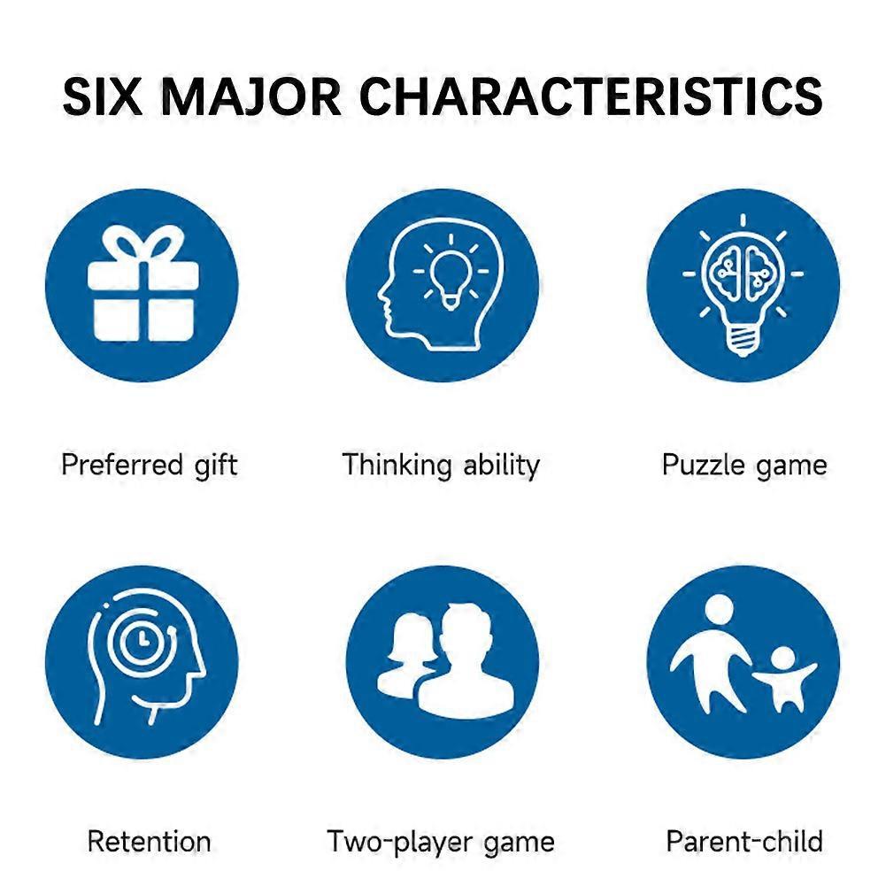 Logic Chess Track Game - Interactive 2-Player Strategy Game, Smooth & Durable Chess Board for Family Fun