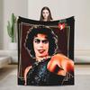 Frank N Furter Horror Movie Blanket The Rocky Horror Picture Show Flannel Warm Throw Blanket For Bedding Lounge Autumn/Winter
